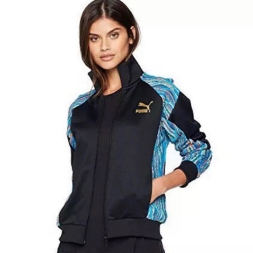 Puma Coogi zip-up track jacket.  Size small.